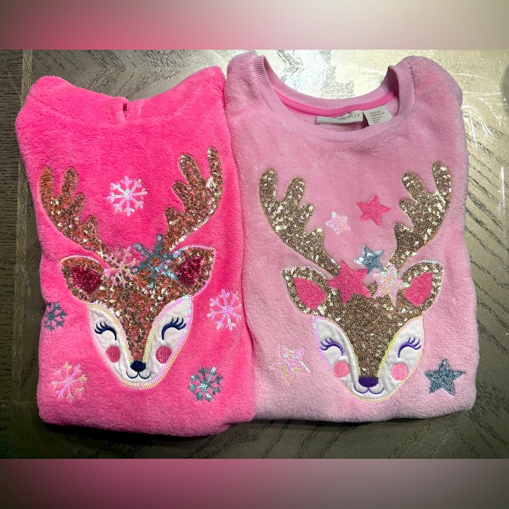 Cynthia Rowley Fleece Sweaters size 7/8 - Picture 1 of 11